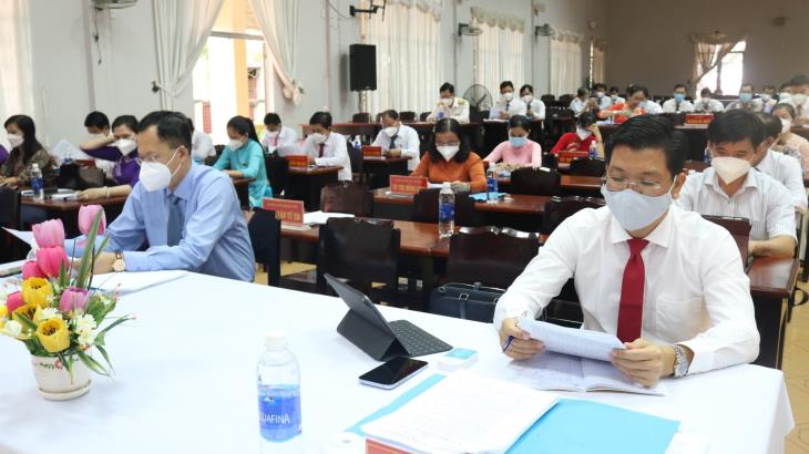 HĐND huyện Gò Dầu khóa XII nhiệm kỳ 2021-2026 khai mạc kỳ họp lần thứ ba